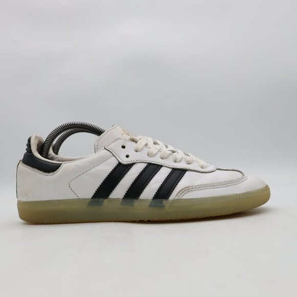 Adidas Jason Dill Samba Retro Trainers Shoes Men's Size 8 White Leather GZ4730 - Picture 1 of 10